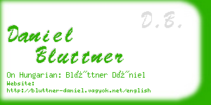 daniel bluttner business card